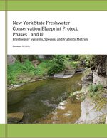 New York State Freshwater Conservation Blueprint Project report cover.