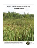 Sandy Creeks final report cover.